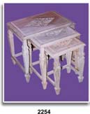 Manufacturers Exporters and Wholesale Suppliers of White 3 Pieces Table Saharanpur Uttar Pradesh